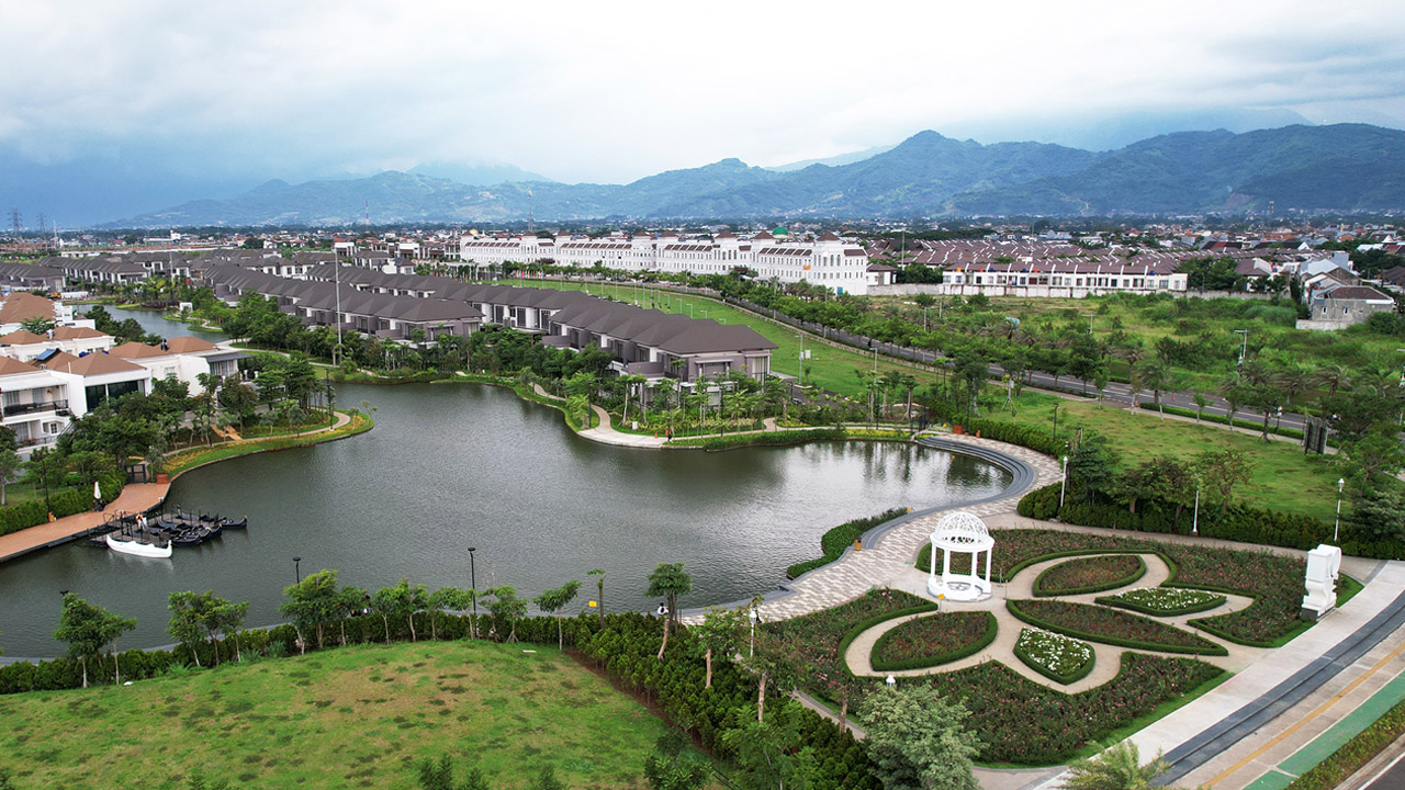 Rumah Podomoro Park di Bandung